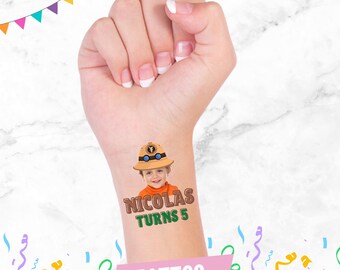 Tatuaggi temporanei Mickey Safari: bomboniere per feste di compleanno