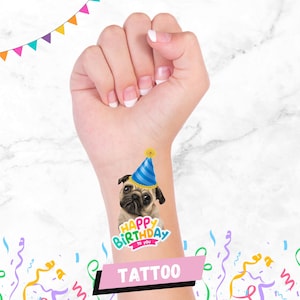 Dog Tattoos, Pet Tattoos, Pet Banderin , Pet Banner, Pet Birthday, Pet Party, Pet tattoos custom, Pet tattoos face, Cat tattoos ,Custom