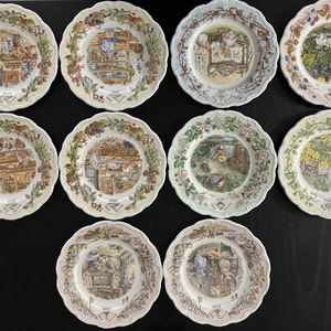 Royal Doulton Brambly Hedge 1996 2005 single plate image 2