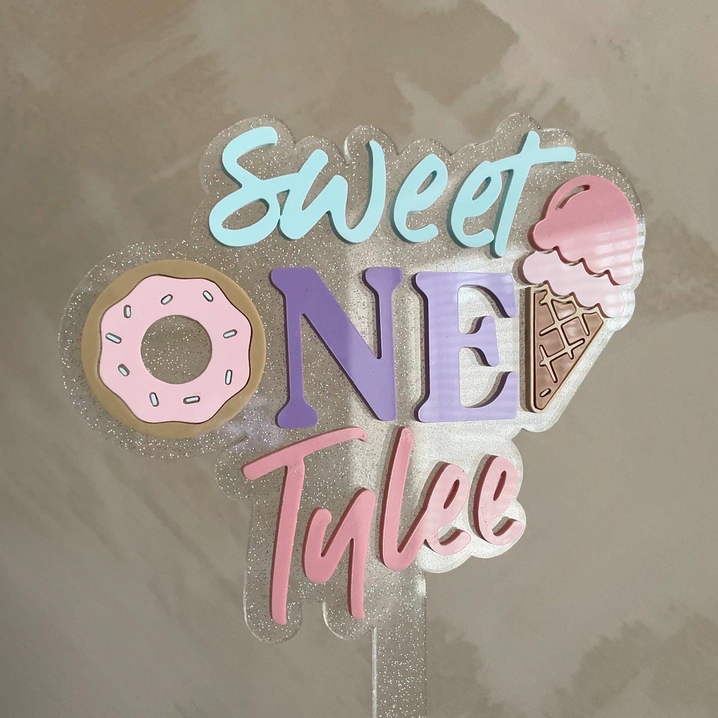 CAKE TOPPER - Sweet One