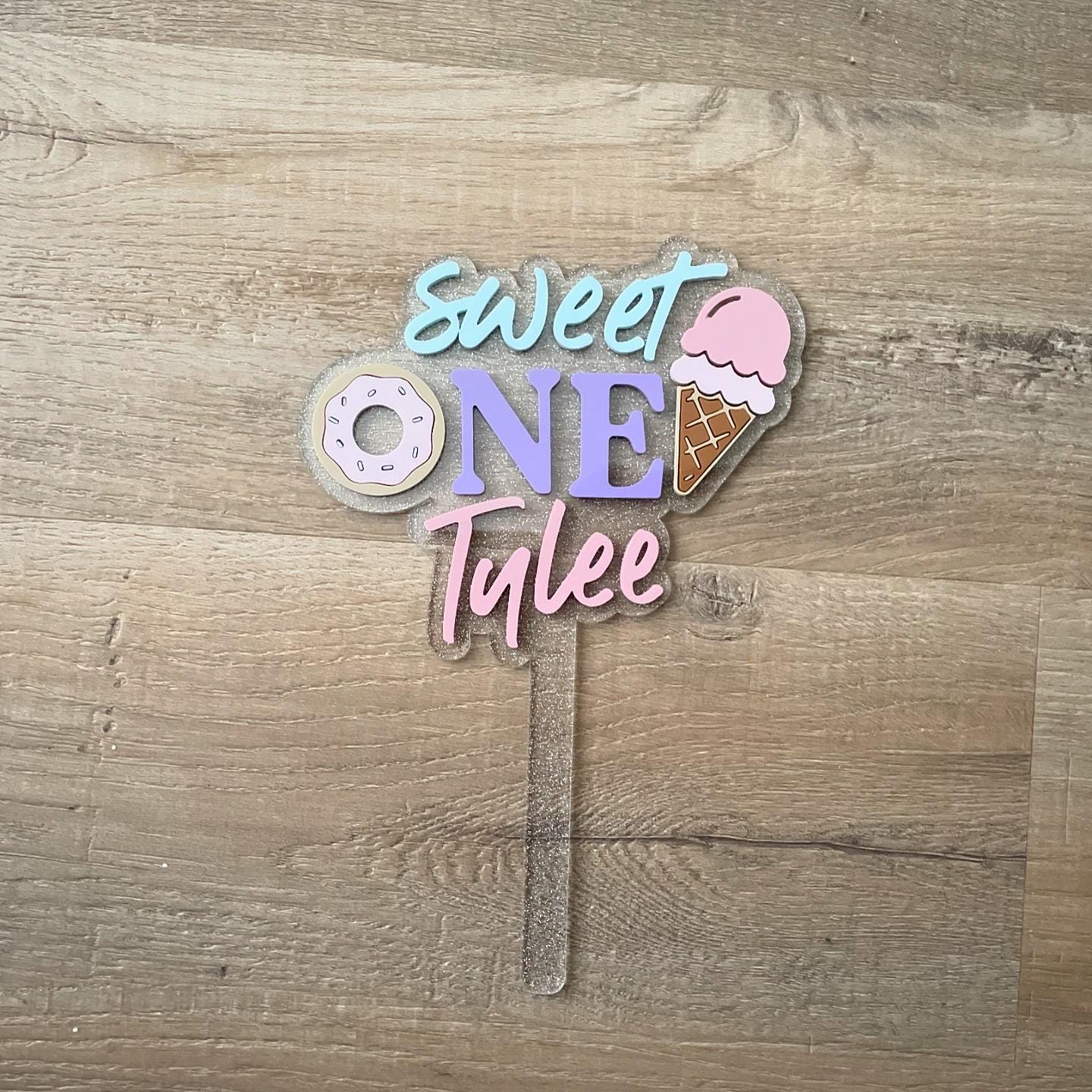 CAKE TOPPER - Sweet One