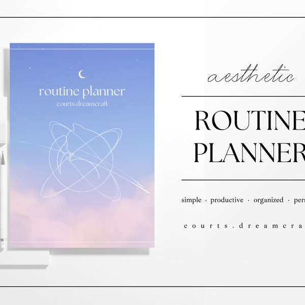 Digital Routine Planner | Digital Planner | Goodnotes/Notability | Self-Care Planner | Daily Planner | Student Planner | iPad Planner