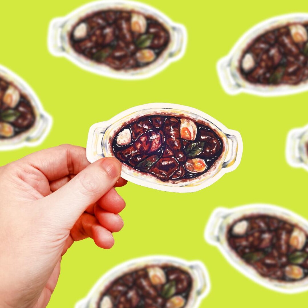 Filipino Adobo Sticker | Handmade,unique | Waterproof Scratch-resistant ...