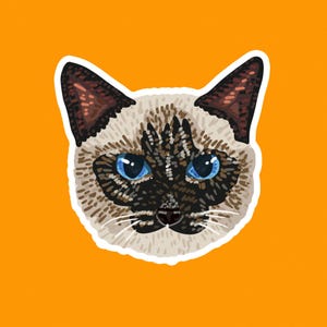 Custom Digital Pet Portrait, Pet Stickers and Wallpapers, Colorful Illustration, Unique style, Digital Artwork, Custom Pet Art, Pet Drawing