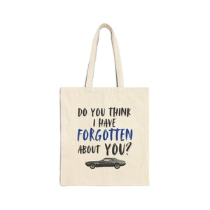 Song Quote Cotton Canvas Tote Bag - Great for Shopping, Gifts, and Everyday Use, Eco-friendly Reusable Bag