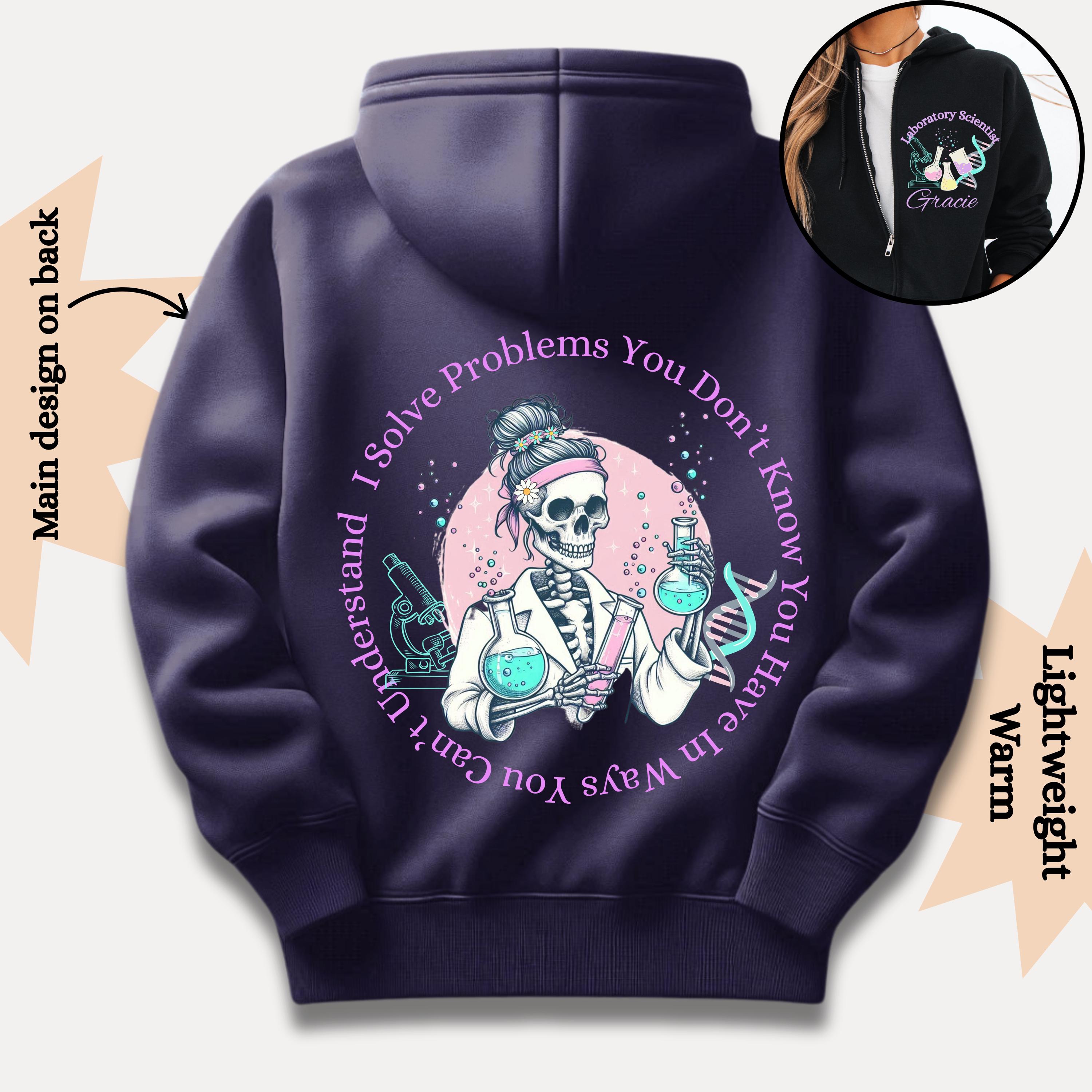 Laboratory Technician Life Hoodie - Medical Technologist Lab Tech Gift Unisex Sweatshirt