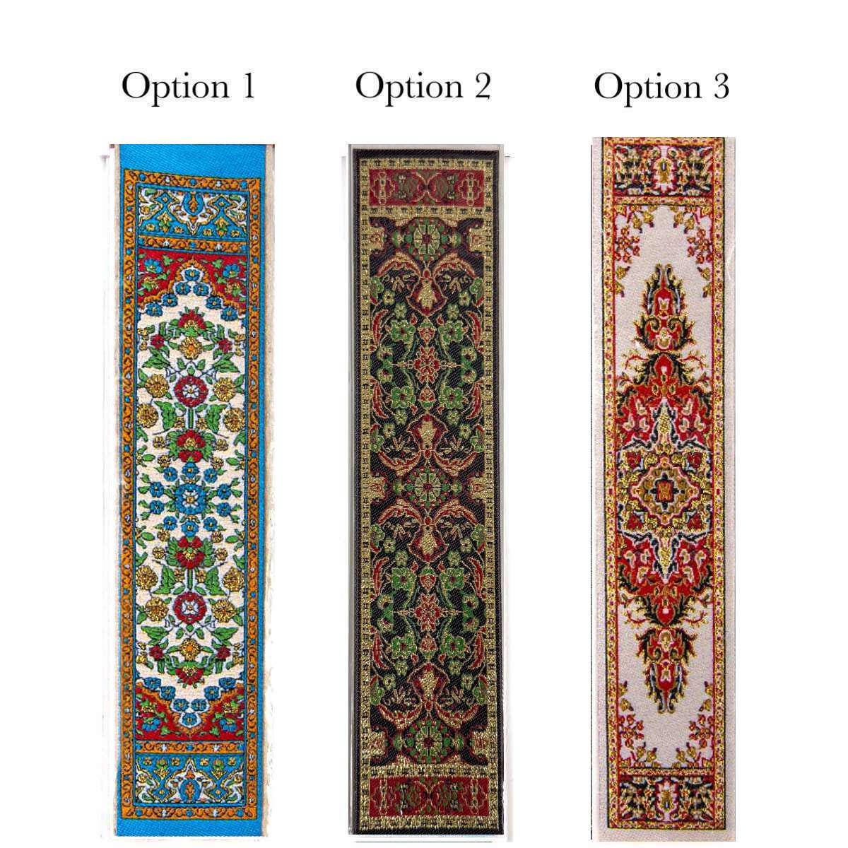 Set Of 5 Miniature Rug Bookmarks – Adorable Oriental Style Book Marks For Readers
