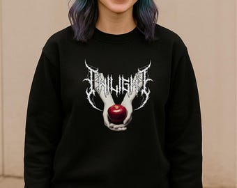 Twilight Emo Unisex Sweatshirt, Edward Cullen, Vampire Gift, Goth Clothing, Alternative Fashion