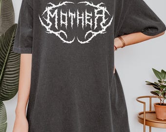 Mother Goth Graphic Tee, Cool Mom Shirt