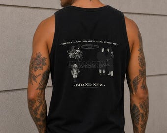 Brand New band The Devil and God are Raging Inside me tank top