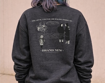 Sweat-shirt The Devil And God Are Raging Inside Me Neuf