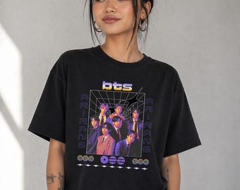 BTS ARIRANG Tour Merch Band T-Shirt, K-Pop Concert Outfit Comfort Colors