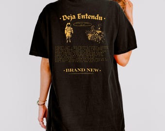 Brand New Deja Entendu Album Art T-Shirt: Indie Rock Music Tee