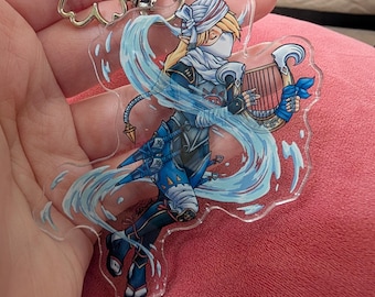 Hyrule Warriors Sheik Keychain