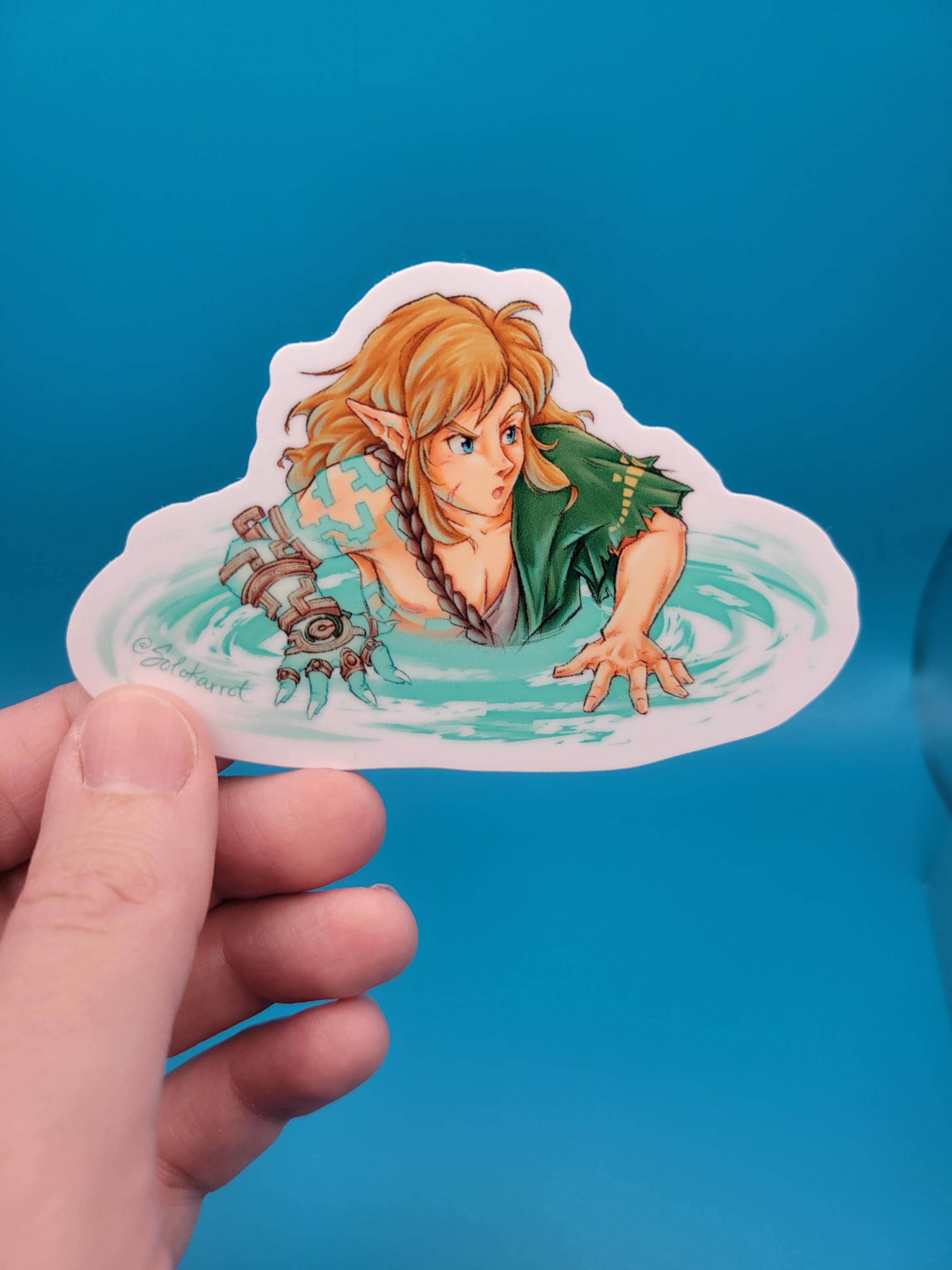 Totk Link Ascend Sticker