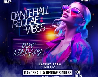 Paquete de 100 sencillos de dancehall y reggae de 2024 [mayo-junio]