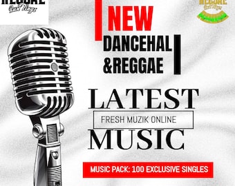 Paquete de 100 sencillos de dancehall y reggae 2024 [noviembre-diciembre]