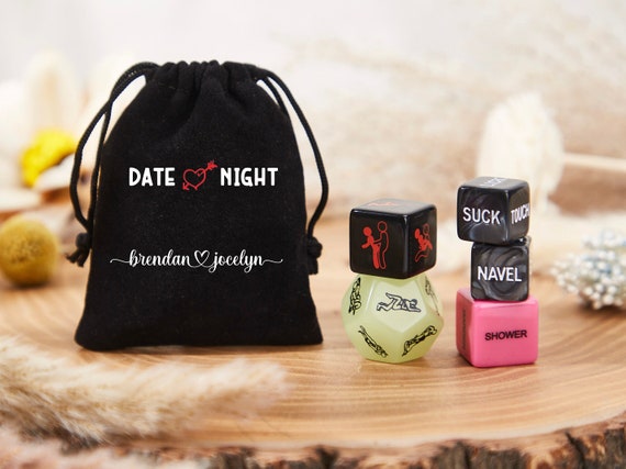 Date Ideas Dice,Classic Intimacy Game,Couple Date Night Dice Game,Love Position Selector Dice,Game For Adults,Engagement Gift,Couple Gift
