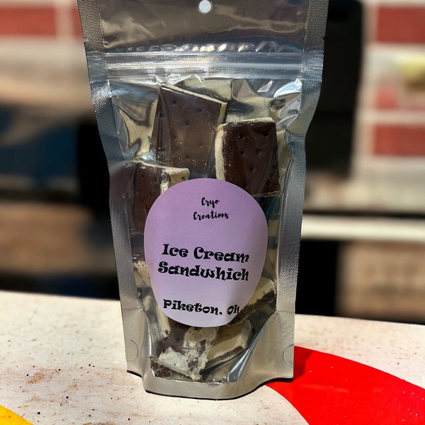 Freeze-Dried Ice Cream Sandwich Bites