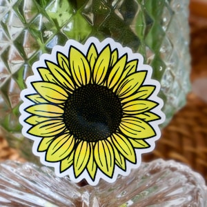 Sunflower Sticker