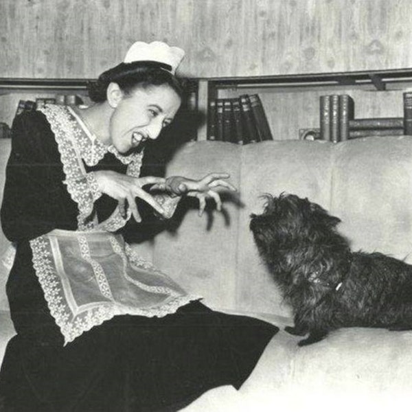 Margaret Hamilton y Toto Mago de Oz 8x10 reimprimir foto ¡Envío gratis!