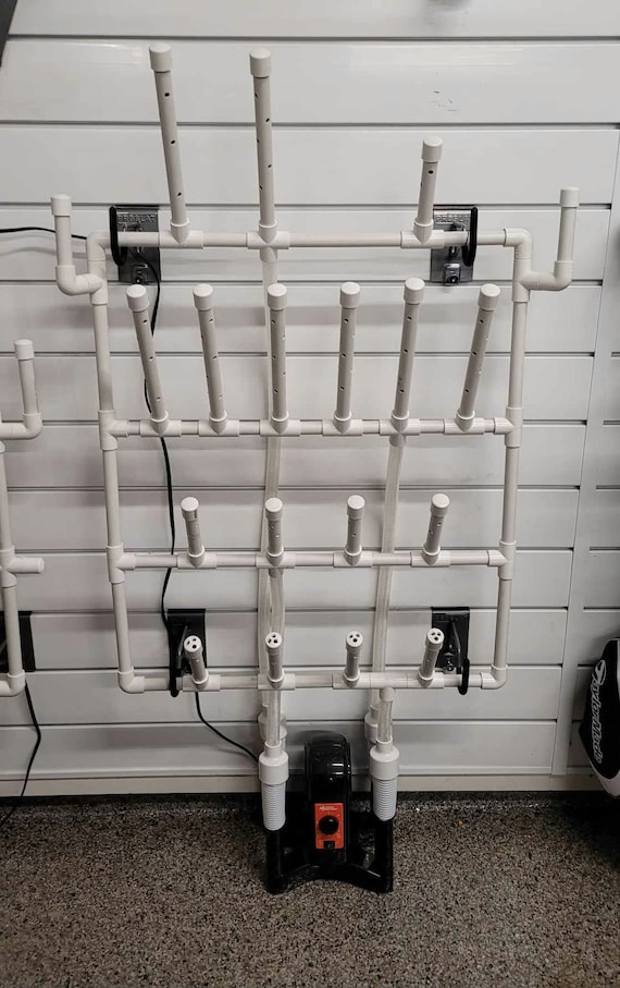 Hockey Gear Drying Rack DIY Plans Easy Step by Step Instructions to Build a Compact Cost Effective Dryer for All Hockey Gear at Once Etsy