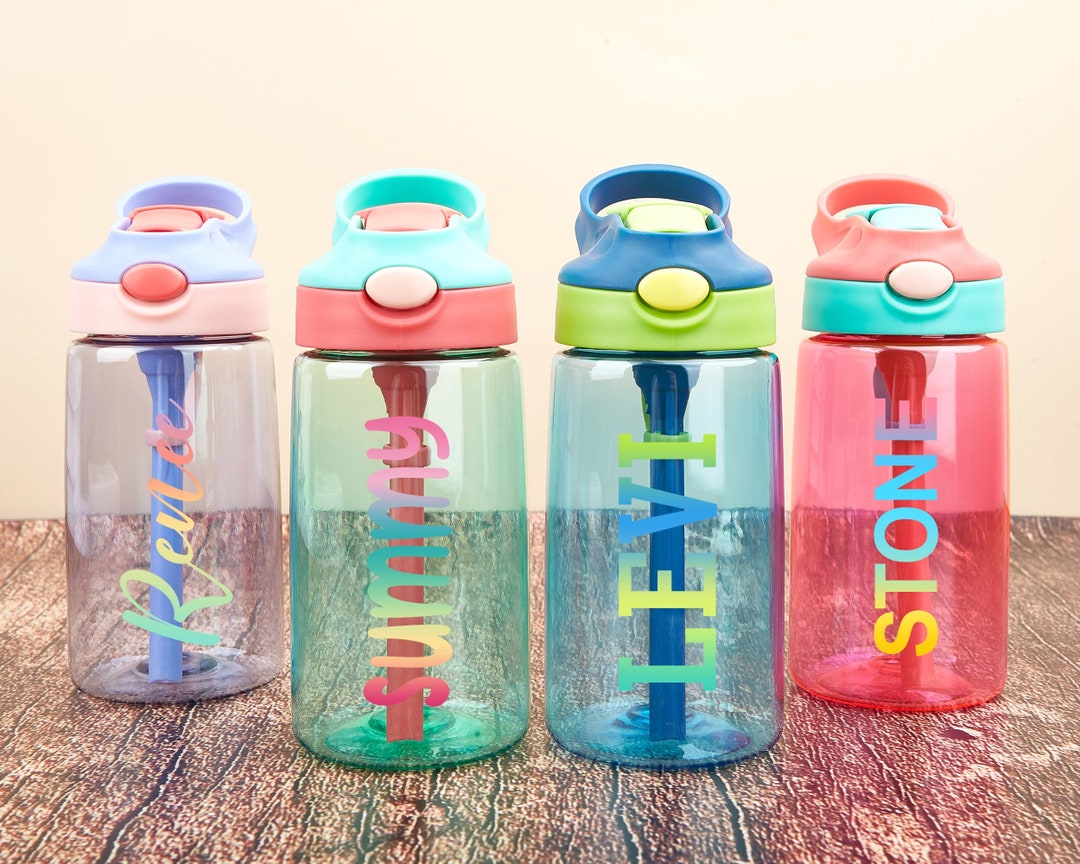 Personalized Kids Water Bottle With Name, Perfect Back to School Gift ...