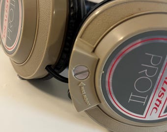 Realistic Koss PRO II Koss PRO 2 Vintage Stereo Headphones 1/4&quot; Studio Jack