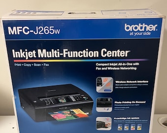 Brother MFC-J265W All-In-One Inkjet Printer Multi-Function Center Copy Fax Print