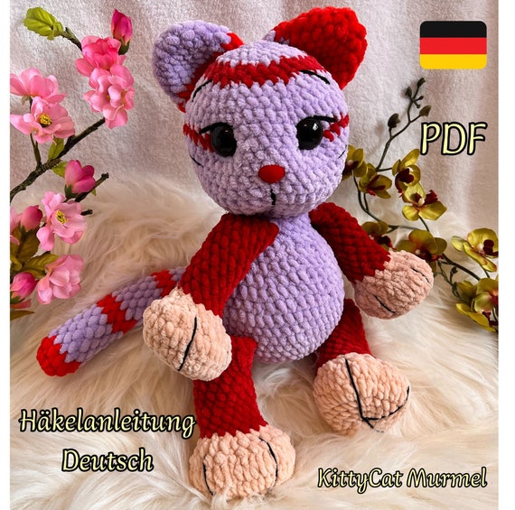 Häkelanleitung Katze KittyCat Murmel PDf deutsch