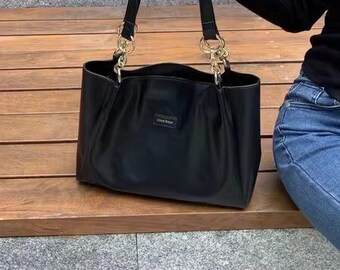 One shoulder large capacity handbag women's commuter bag