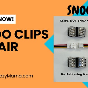 SNOO Clips Repair Kit - Fix &quot;Clips Not Engaged&quot; Message