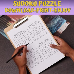 Printable Sudoku 6x6 for Kids | 90 Puzzles With Solutions | Easy ...