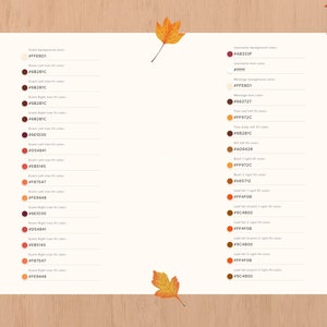 Twitch Chat Widget Simple Autumn Theme image 2