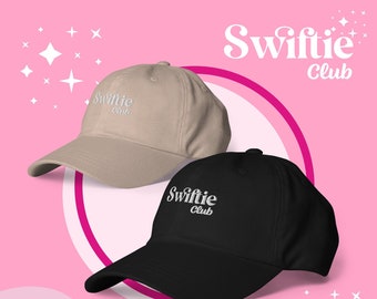 Club de fans de Taylor Swift | Club Swiftie | Gorra de algodón de primera calidad.