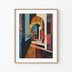 Altstadt, Medina Druck, Islamische Geometrische Zeichnung, Islamische Kunst Poster, Arabisches Poster, Muslimische Kunst, Eid Ramadan Geschenk