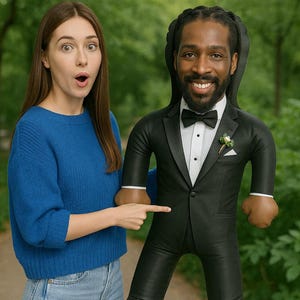 Custom Blow Up Doll – Personalized Inflatable Doll for Bachelorette Party, Funny Wedding Gift, Custom Wedding Favor