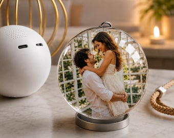 Video Globe, Custom Video Gift, Video Sphere, Memory Keepsake Gift, Memorial Video, Anniversary Gift for Her Him, Christmas Gift