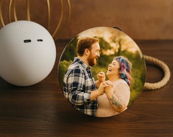 Globo terráqueo de vídeo personalizado: recuerdo fotográfico personalizado, regalo de aniversario.