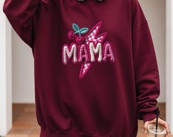 Mama Heart Sweatshirt, Valentine's Day Gift,Valentines Day Tee, Love Shirt,Love Day, Valentines Day