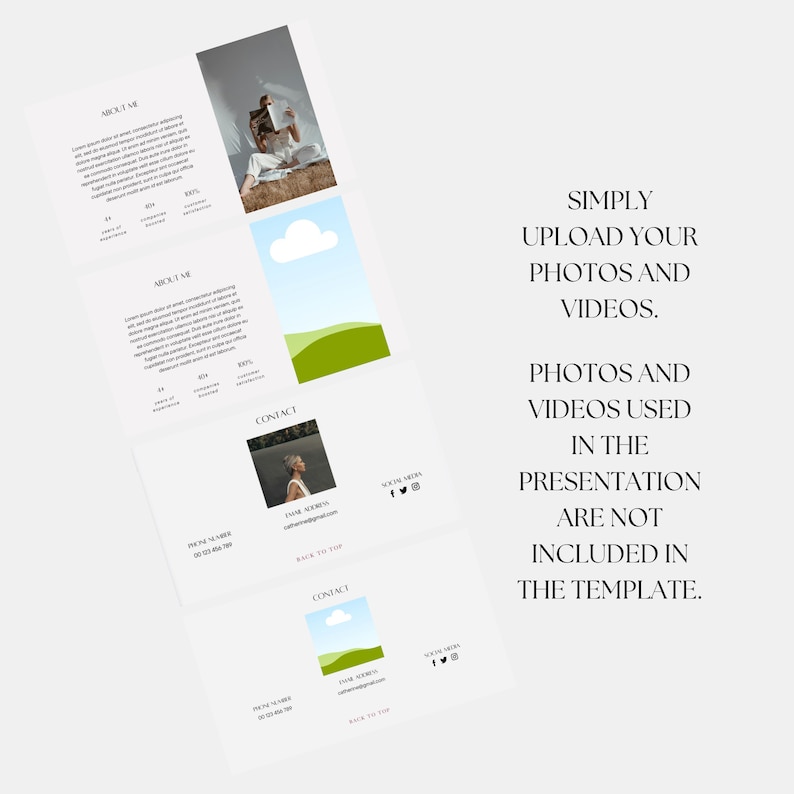 UGC Portfolio Template, Ugc Starter Kit, Ugc Website, Ugc Web, Ugc Website Template, Ugc Creator Portfolio, Ugc Media Kit Canva