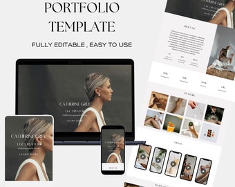 UGC Portfolio Template Canva, Neutral Ugc Starter Kit, Ugc Website Template, Ugc Creator Portfolio, Ugc Media Kit, Minimalist Ugc Portfolio