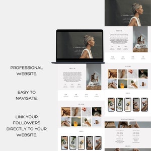 UGC Portfolio Template, Ugc Starter Kit, Ugc Website, Ugc Web, Ugc Website Template, Ugc Creator Portfolio, Ugc Media Kit Canva