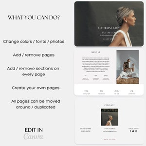 UGC Portfolio Template, Ugc Starter Kit, Ugc Website, Ugc Web, Ugc Website Template, Ugc Creator Portfolio, Ugc Media Kit Canva