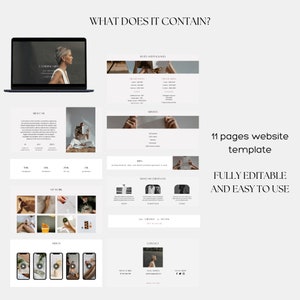 UGC Portfolio Template, Ugc Starter Kit, Ugc Website, Ugc Web, Ugc Website Template, Ugc Creator Portfolio, Ugc Media Kit Canva