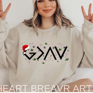 God Is Greater Than The Highs and Lows Shirt, Religious Sweatshirt, Faith Sweatshirt, Bible Verse Shirt, Jesus Shirts, Faith Shirt