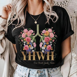 YHWH Lungs Christian, Yahweh Crewneck, Every Breath Speak His Name Hoodie, Name of God Shirt, Hebrew Shirt, Faith Church Shirts