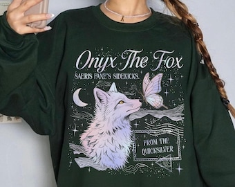 Onyx Der Fuchs Quecksilberbuch Shirt, Saeris Fane Eisvogel T Shirt, Feen und Alchemie Schwefel, Geschenk für Leser, Gothic Dark Academia Geschenk