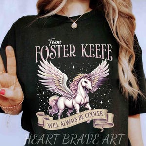 Camiseta del equipo Foster Keefe, camiseta del Guardián de las Ciudades Perdidas, merchandising de Kotlc, Guardián de las Ciudades Perdidas, Shannon Messenger, Will Always Be Cooler