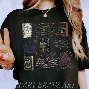 Kai Azer Kocham Cię w koszulce Powerless, Koszulka Powerless Bookish, Merch Booktok, Koszulka Fearless Fan, Prezent dla Bookworms, Romantyczne Cytaty
